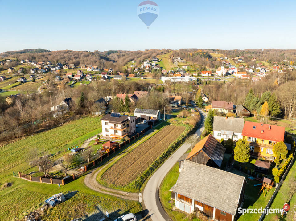 10 arów budowlane w zielonej części Izdebnika małopolskie Izdebnik