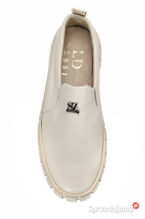 Sneakersy na platformie białe 36 41