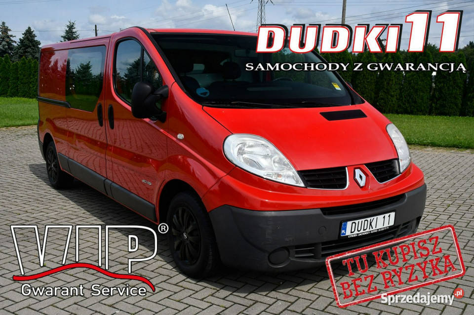 Renault Trafic 20dci DUDKI11 3 centralny zamek Kutno