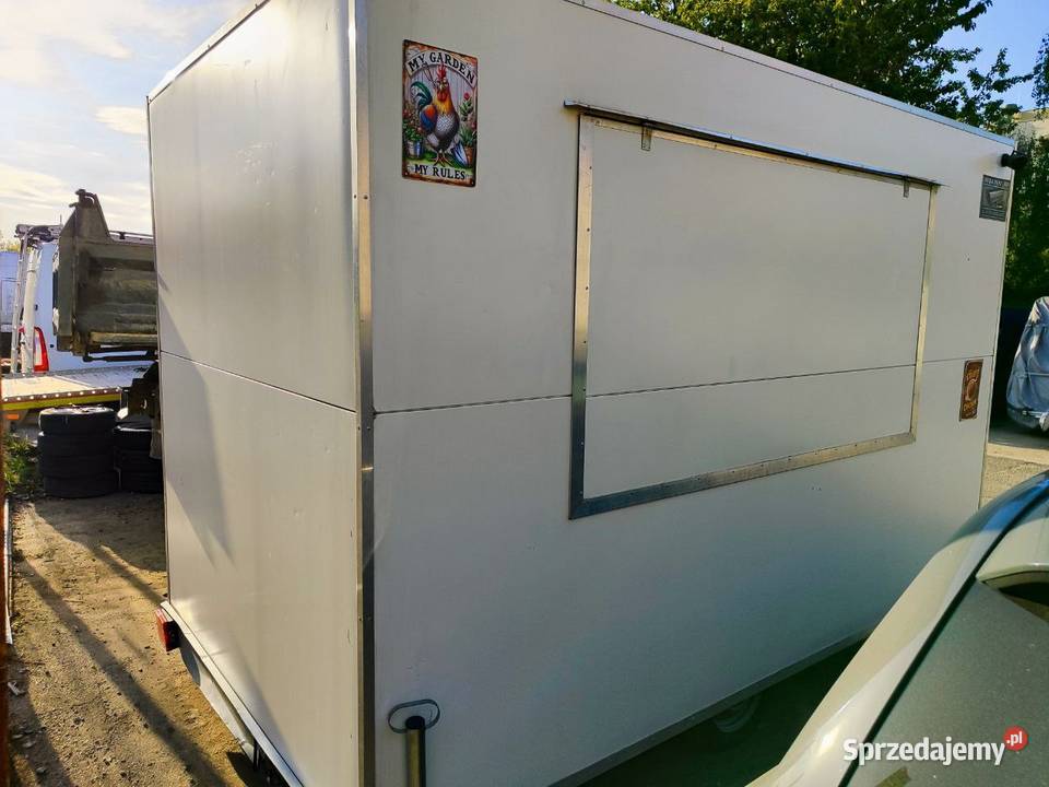 Przyczepa gastronomiczna food truck kurczak z Wrocław