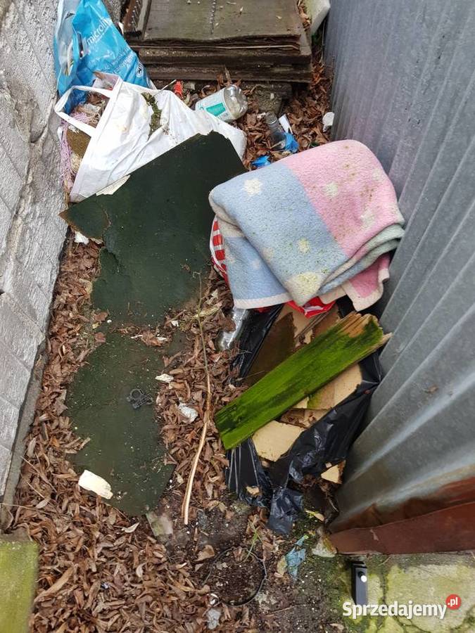 Blaszakgaraz blaszany do demontazu tanio Garaże i miejsca postojowe