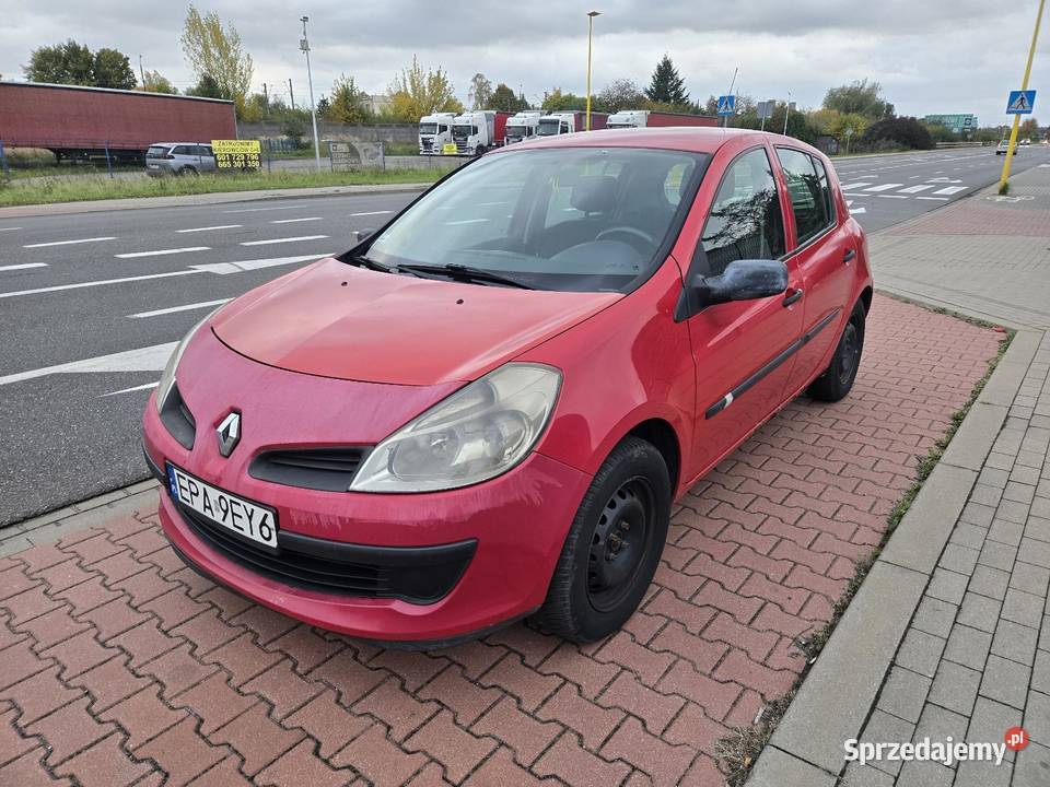 Renault Clio 2007 LPG Klimatyzscja Isofix wielofunkcyjna kierownica wielkopolskie Kalisz