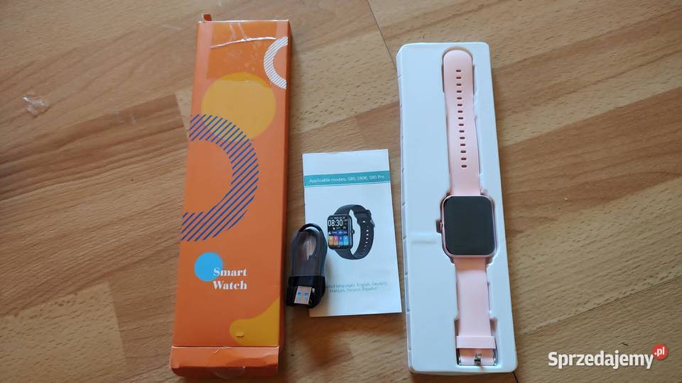 różowy smartwatch dziecięcy Dziecięce wielkopolskie Książ Wielkopolski