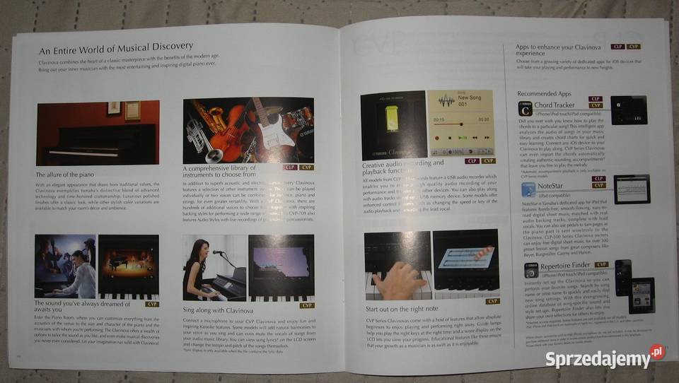 Yamaha Clavinova Digital Piano CLP CVP Series Kępice