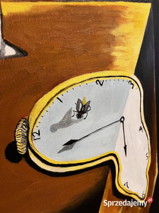 Obraz Salvadora Dali Trwałość pamięci 70x70 Malarstwo mazowieckie Warszawa sprzedam