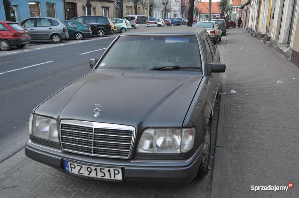 MERCEDES W124 E250 Turbo Diesel 126 SEDAN KLIMA Wągrowiec