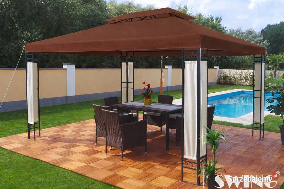 MILANO PAWILON OGRODOWY Z OŚWIETLENIEM LED KOLOR Kalety