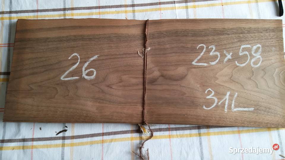 Fornir orzech amerykański małopolskie sprzedam