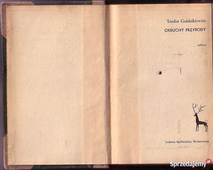 9385 OKRUCHY PRZYRODY TEODOR GOŹDZIKIEWICZ Czyrna
