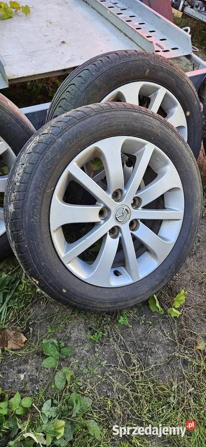 4 KompletOryginalne alufelgi Mazda 16 Barlinek