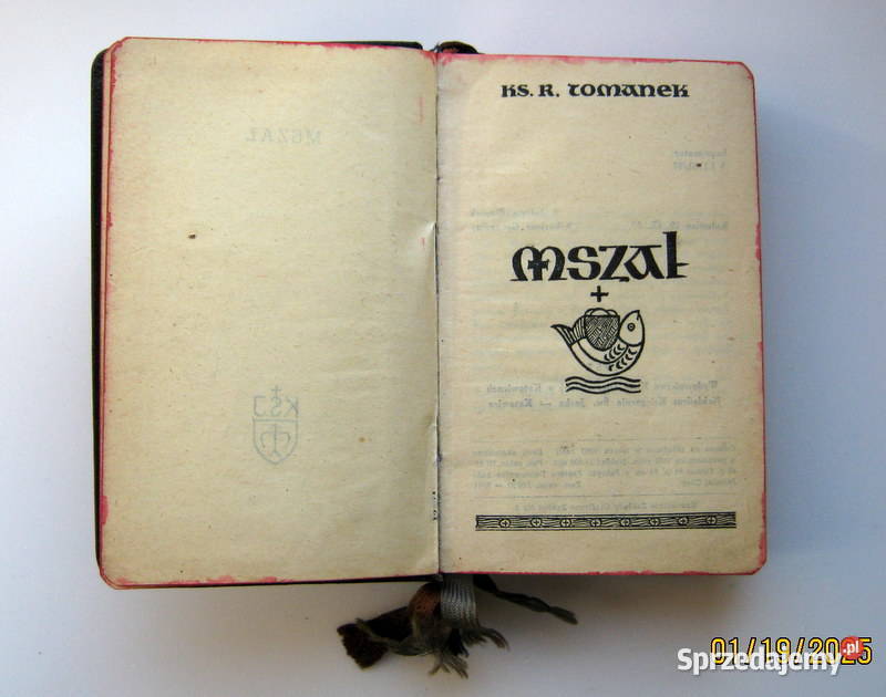 Mszał na niedziele i święta 1957 r Ks R Tomanek małopolskie Kraków