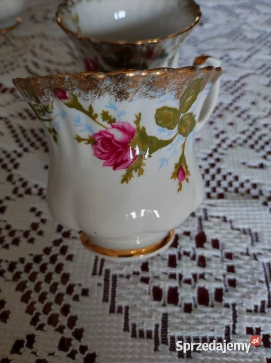 filiżanka Złocona złota Róża Iwona Chodzież świętokrzyskie Kielce