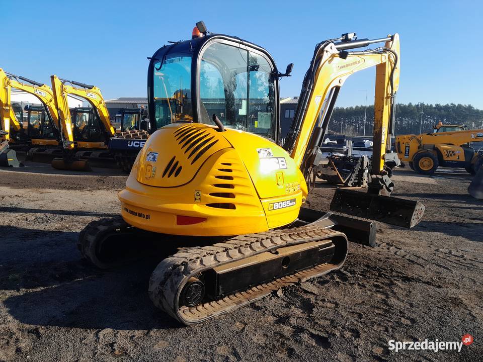 KOPARKA GĄSIENICOWA 6TON JCB 8065 65R1 Szybkozłącze Krotoszyn sprzedam