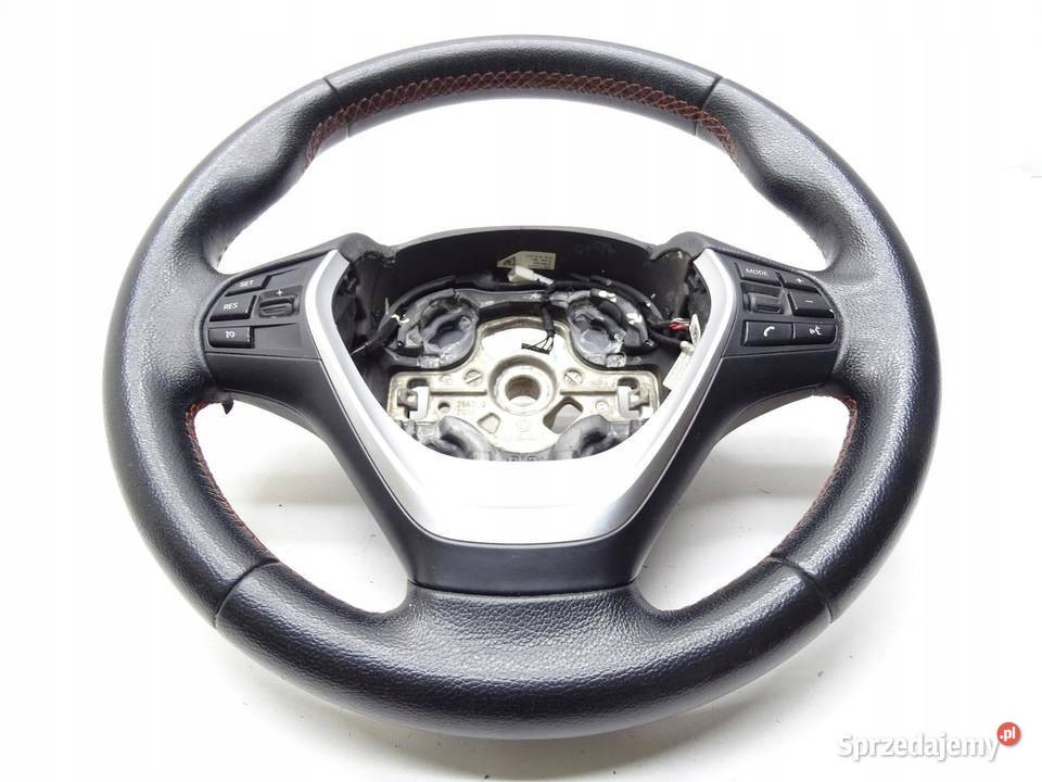 KIEROWNICA SKÓRA MULTI MULTIFUNKCJA BMW F30 F31 Części samochodowe