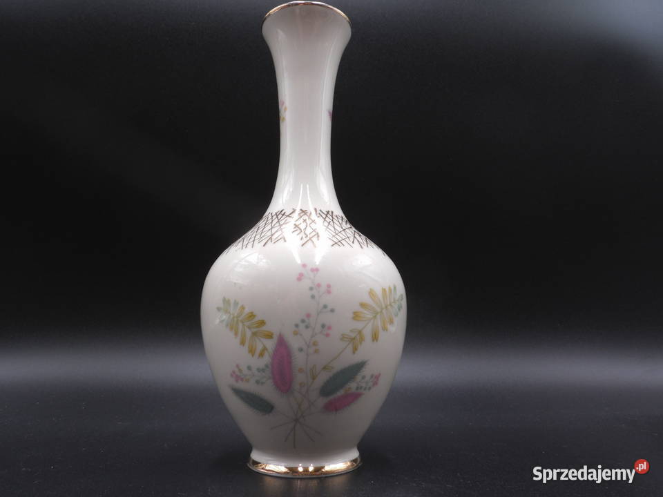 Porcelanowy wazon ecru SCHUMANN Raszków sprzedam