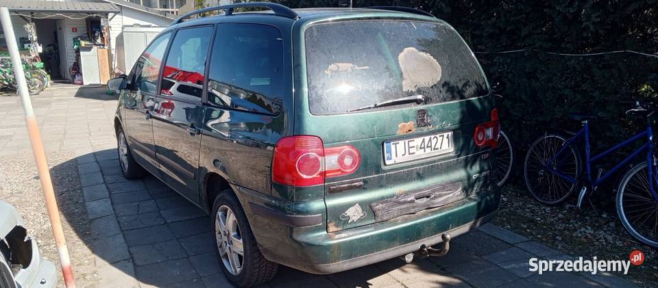 VW Sharan 19 TDISinik działaSprzęgło padłoBez