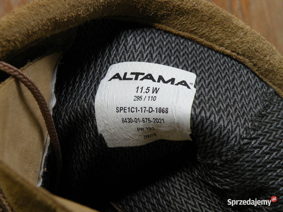 Buty ALTAMA Goretex 115 W Wrocław