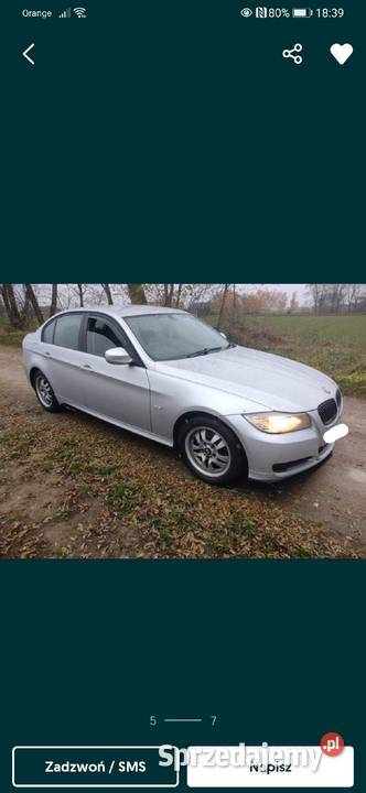 BMW E90 na części zderzak wnętrze alufelgi drzwi