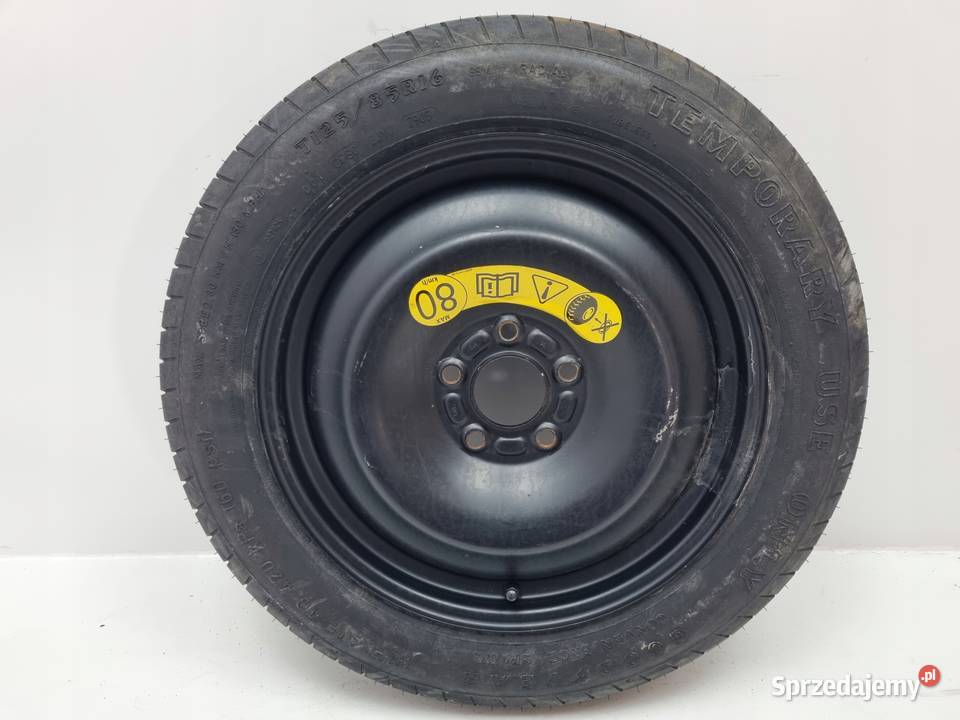 KOŁO DOJAZDOWE Ford C Focus Mk2 II 12585 R16 Chełm sprzedam