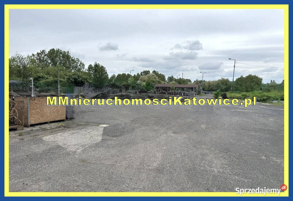 Działka utwardzona do wynajęcia Katowice z sprzedam