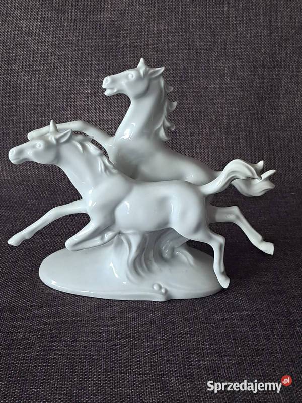 Figurka porcelanowa Lippelsdorf Skwierzyna