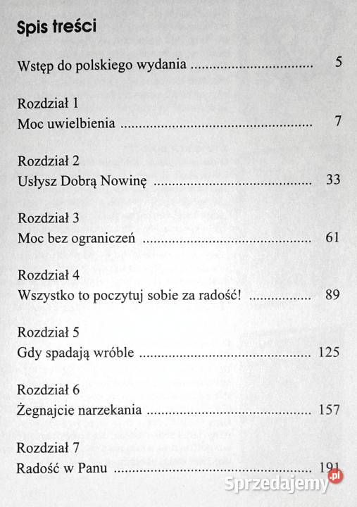 Moc uwielbienia Merlin R Carothers Pozostałe Chełm sprzedam