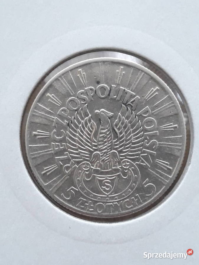 5 J Piłsudski 1934 r 7 Orzeł Legionów Piękne Konin