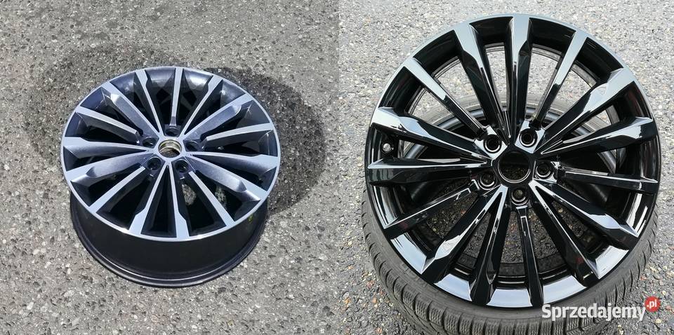 Piaskowanie malowanie renowacja felg Gdańsk pomorskie