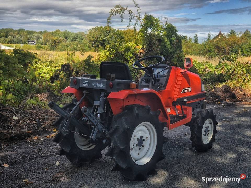 Traktorek traktor KUBOTA ASTE A155D 15 44 Małuszyn