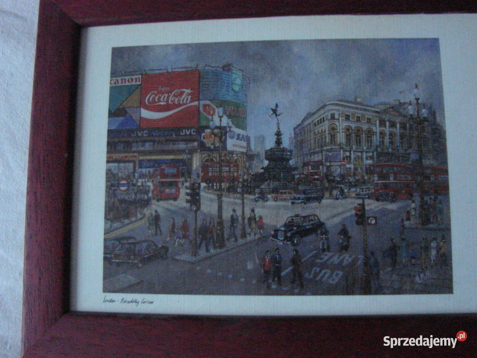 London Tower Bridge Picadilly Circus obrazek