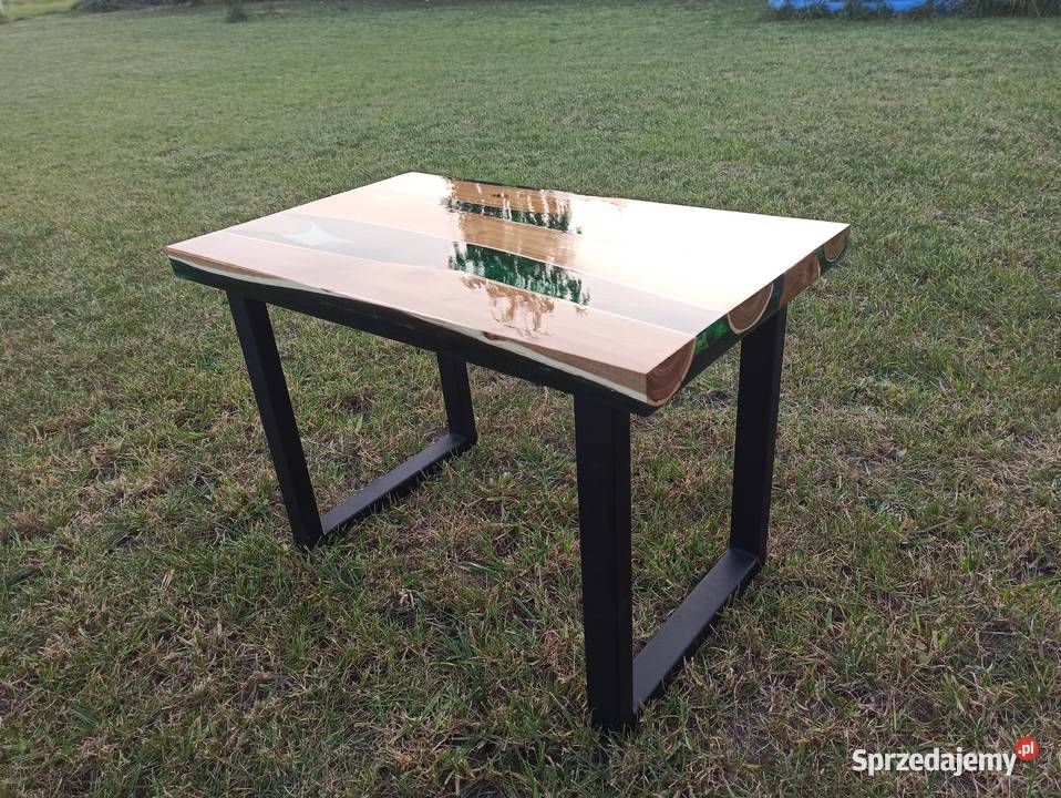 Stolik kawowy Akacja NaturalnaZywica Wrocław sprzedam