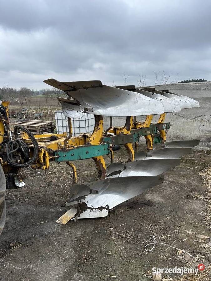 Plug kverneland 4 skibowy obrotowy Mława