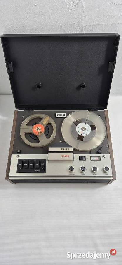 Klasyczny Magnetofon Szpulowy Philips N4308 Biłgoraj sprzedam