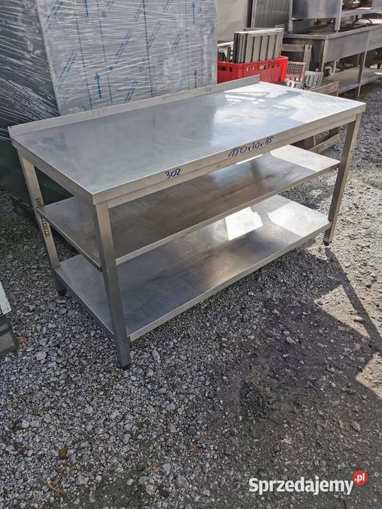 Stół roboczy z 2 półkami 150x70x85 302 Krotoszyn