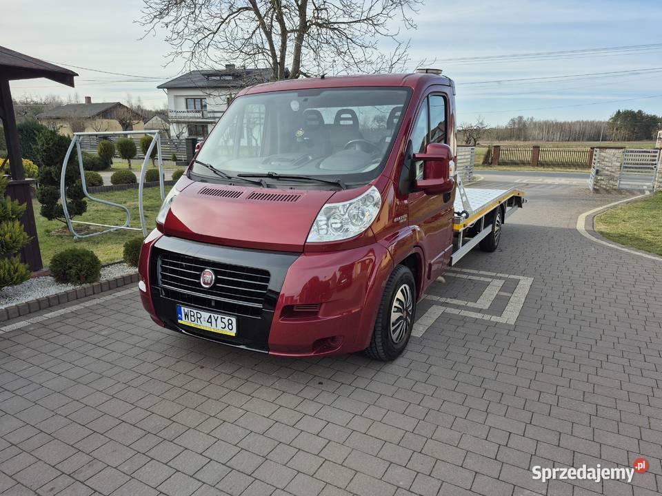Autolaweta Fiat Ducato nieuszkodzony mazowieckie Stromiecka Wola