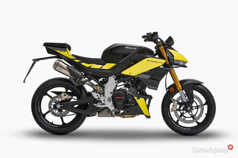 FANTIC STEALTH 125 MY26 Yellow Rok produkcji 2026 Yamaha Szczecin