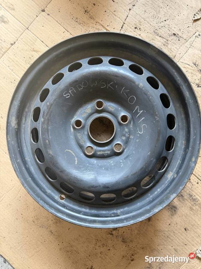 Felga stalowa 6Jx15H2 5x112 ET57 Audi A6 VW mazowieckie Warszawa