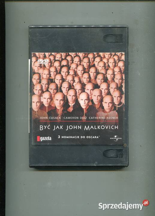 Być John Malkovich Film DVD Szczecin