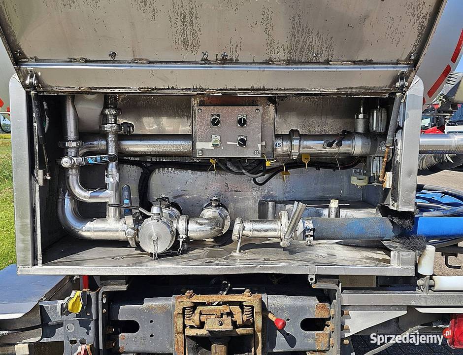 Cysterna do mleka do wody pitnej Scania G 410 lubelskie Biała Podlaska