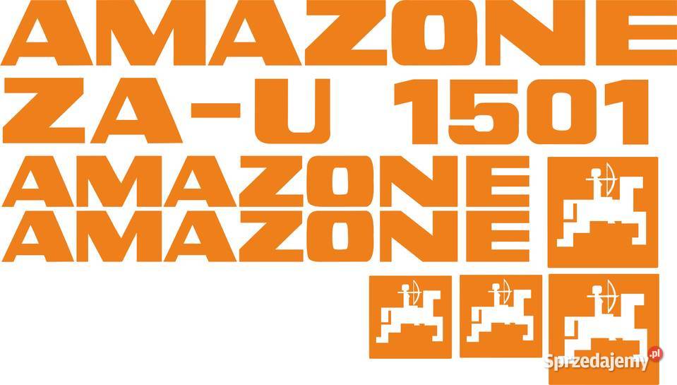 Naklejki Amazone U 1501 zamienniki kujawsko-pomorskie