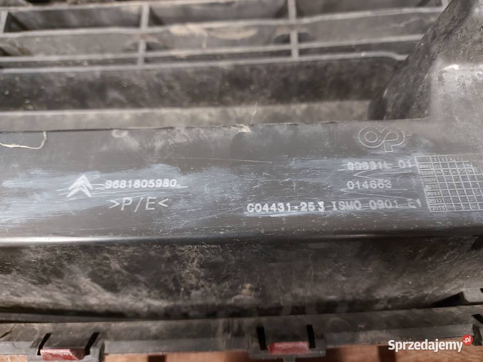 CITROEN C3 PICASSO 09r zderzak przód 9681805980 Kielce