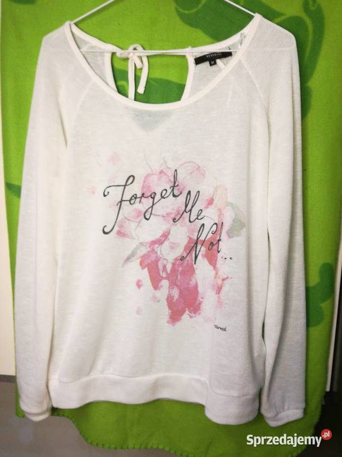 Sweter Bluzka w kolorze białym biały Swetry i golfy Lublin sprzedam