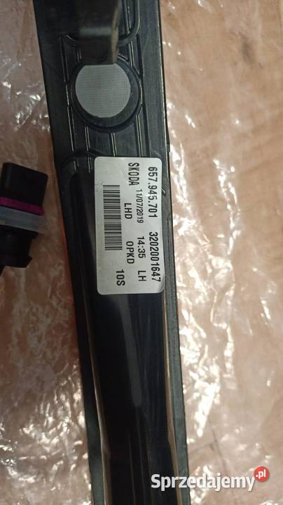 LAMPA ODBLASKOWA PRZECIWMGIELNA LEWA SKODA śląskie Tychy