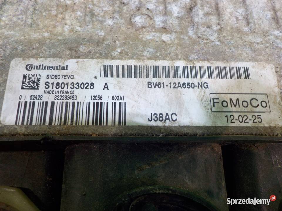 FORD FOCUS MK3 16 TDCI 12r HB 5D sterownik