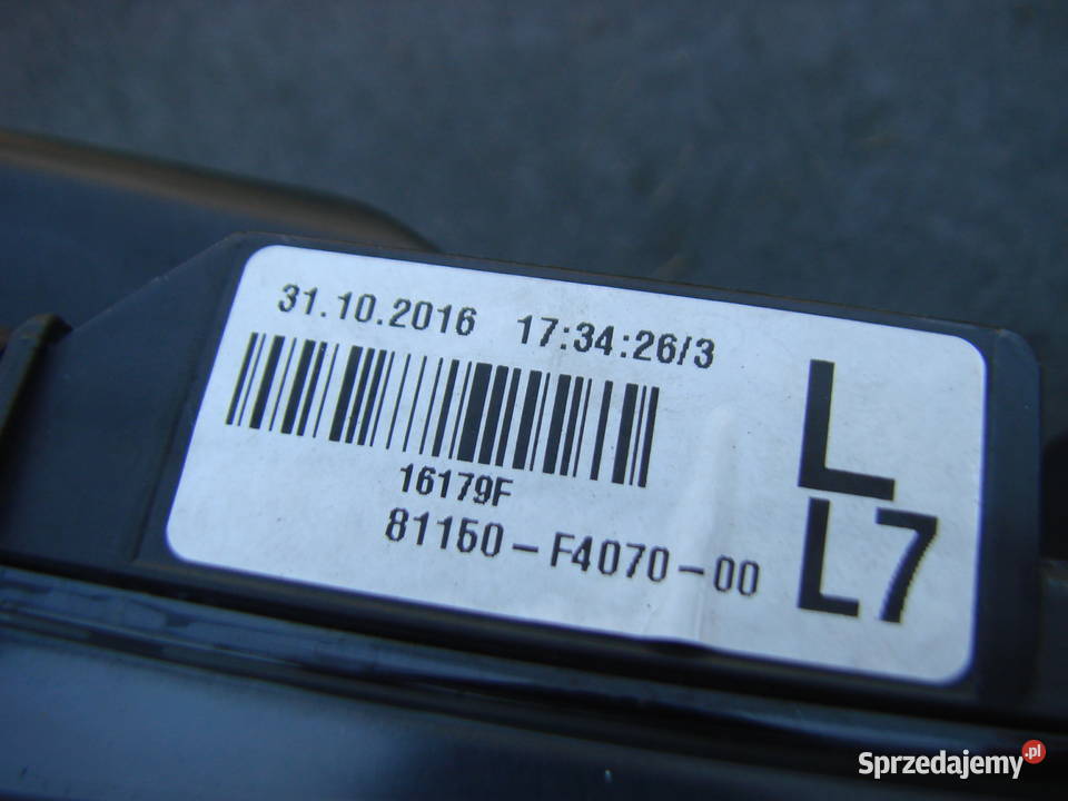Toyota CHR CHR reflektor FULL LED ORG EU osobowe Oświetlenie Mielec sprzedam