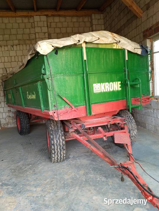 Przyczepa rolnicza Krone 6t lubelskie Janów Lubelski sprzedam