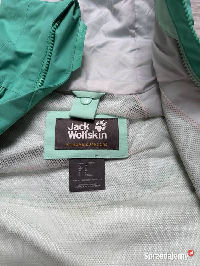 Kurtka wiatrówka Jack Wolfskin rozmiar M Wiatrówka  Kurtki i płaszcze Chrzanów