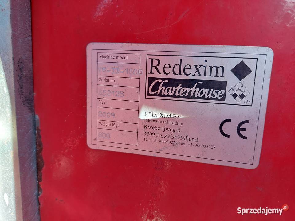 Aerator zawieszany Redexim VertiCore II 1600