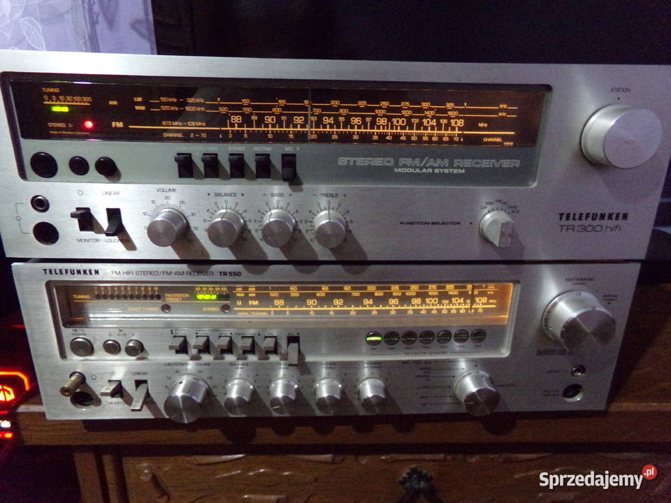 Telefunken TR300 z głośnikami Grundik HIFI BOX Zakrzewo