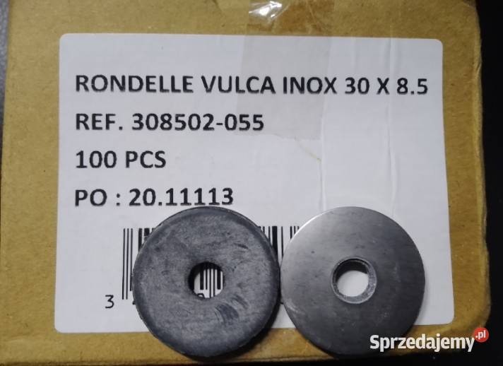 Podkładki uszczelniające INOX z EPDM 30x85 wielkopolskie Ostrów Wielkopolski